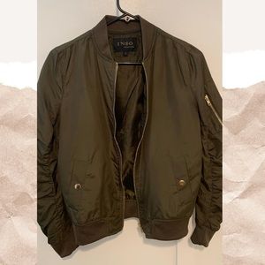 Olive Green bomber jacket